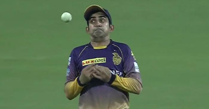 Gautam Gambhir roasts himself over the catching skills