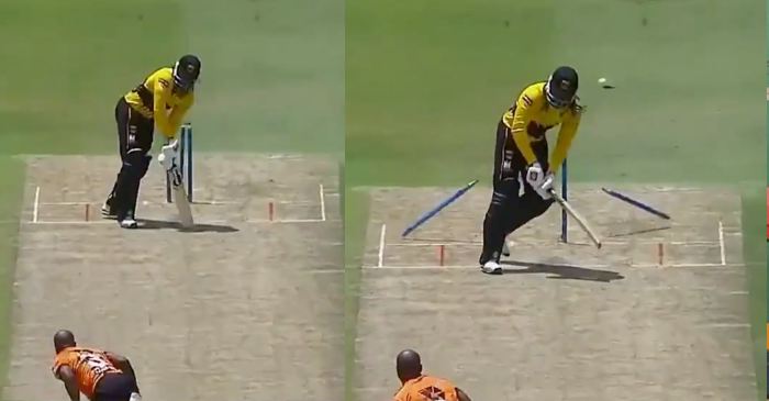 WATCH: Junior Dala’s pin-point yorker to dismiss Chris Gayle in MSL 2019