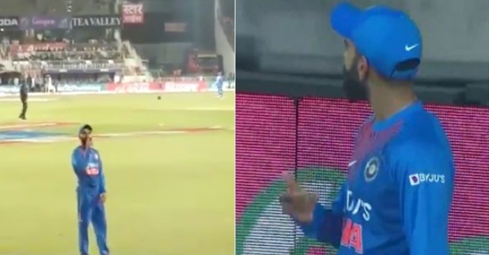 WATCH: Virat Kohli gestures angrily as ‘Sanju Sanju’ chants follow Rishabh Pant’s dropped catch in Thiruvananthapuram