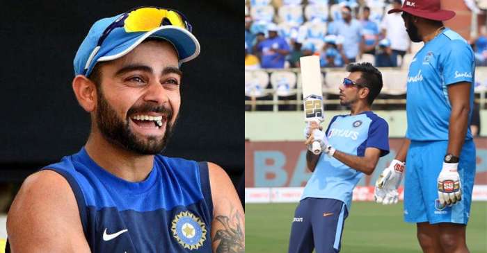 Virat Kohli hilariously trolls Yuzvendra Chahal for sharing picture with Kieron Pollard