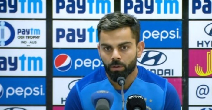 IND vs AUS: Virat Kohli opens up on dropping himself down at No. 4