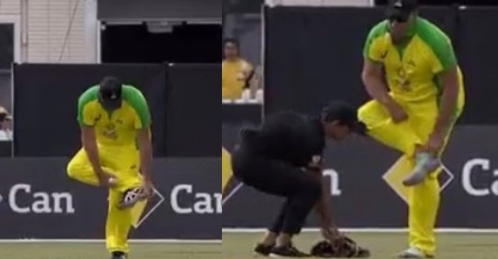 WATCH: Matthew Hayden bowls barefoot in Bushfire Cricket Bash