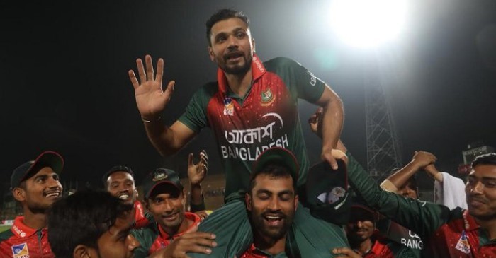 BAN vs ZIM: Mashrafe Mortaza expresses satisfaction after befitting farewell as ODI captain