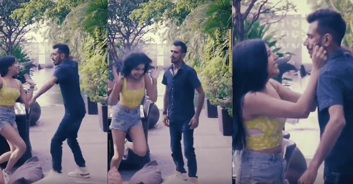 Yuzvendra Chahal entertains his fans by impressing a girl in yet another TikTok video