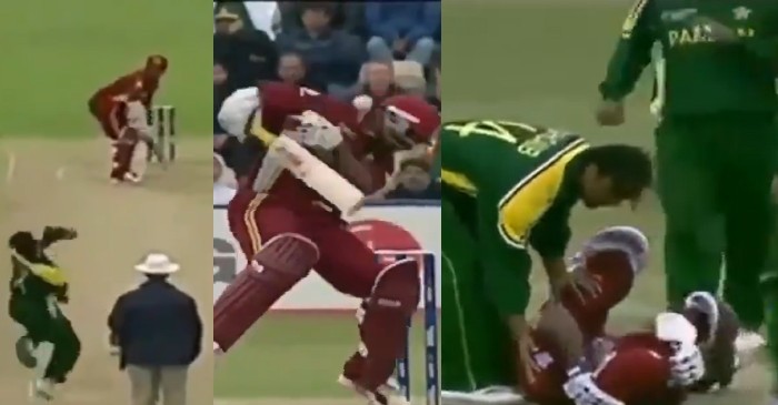 WATCH: When Shoaib Akhtar floored Brian Lara with a ferocious bouncer