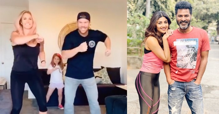 WATCH: David Warner shakes a leg with wife Candice on ‘Muqabala’ ; tags Shilpa Shetty and ask Prabhu Deva who was better