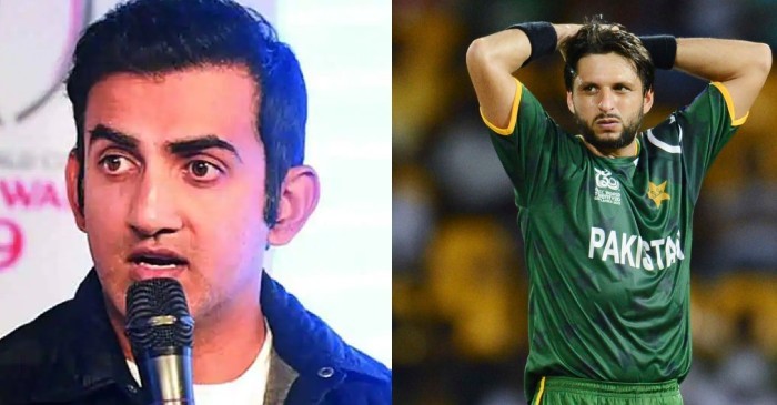 Gautam Gambhir slams Shahid Afridi for his controversial speech in PoK