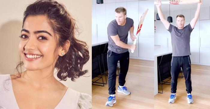 Actress Rashmika Mandanna ‘burst into laughter’ after seeing David Warner batting on her song