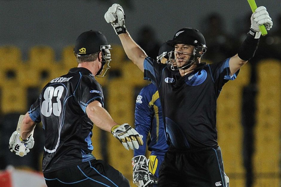 Nathan Nathan McCullum vs Sri Lanka