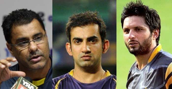 Waqar Younis urges Shahid Afridi and Gautam Gambhir to ‘calm down’ after duo’s social-media war