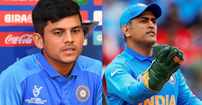 Priyam Garg reveals how he learnt to remain calm by watching MS Dhoni play