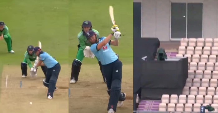 ENG vs IRE: WATCH – Jonny Bairstow smacks a six to complete joint-fastest 50 for England