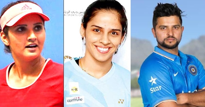 Sania Mirza, Saina Nehwal and other sportspersons pour wishes to Suresh Raina