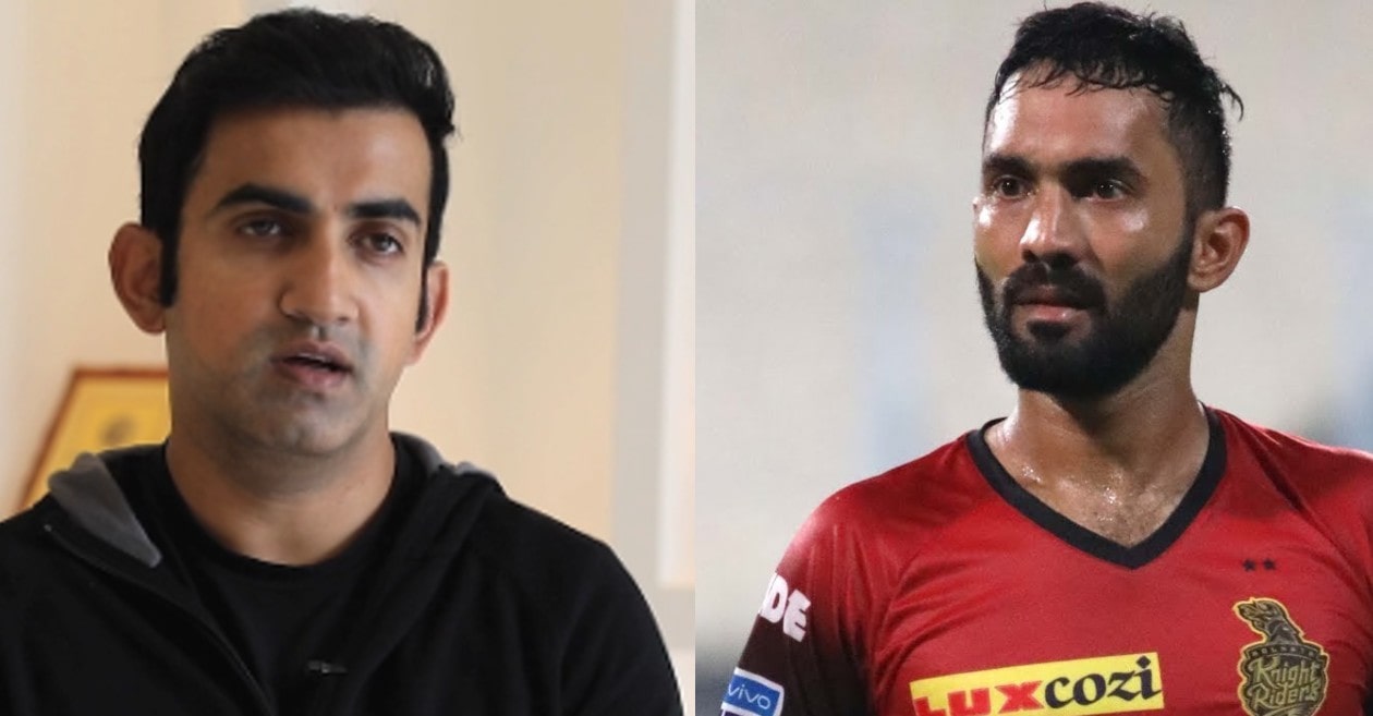 IPL 2020: Gautam Gambhir lambastes Dinesh Karthik for leaving KKR captaincy midway