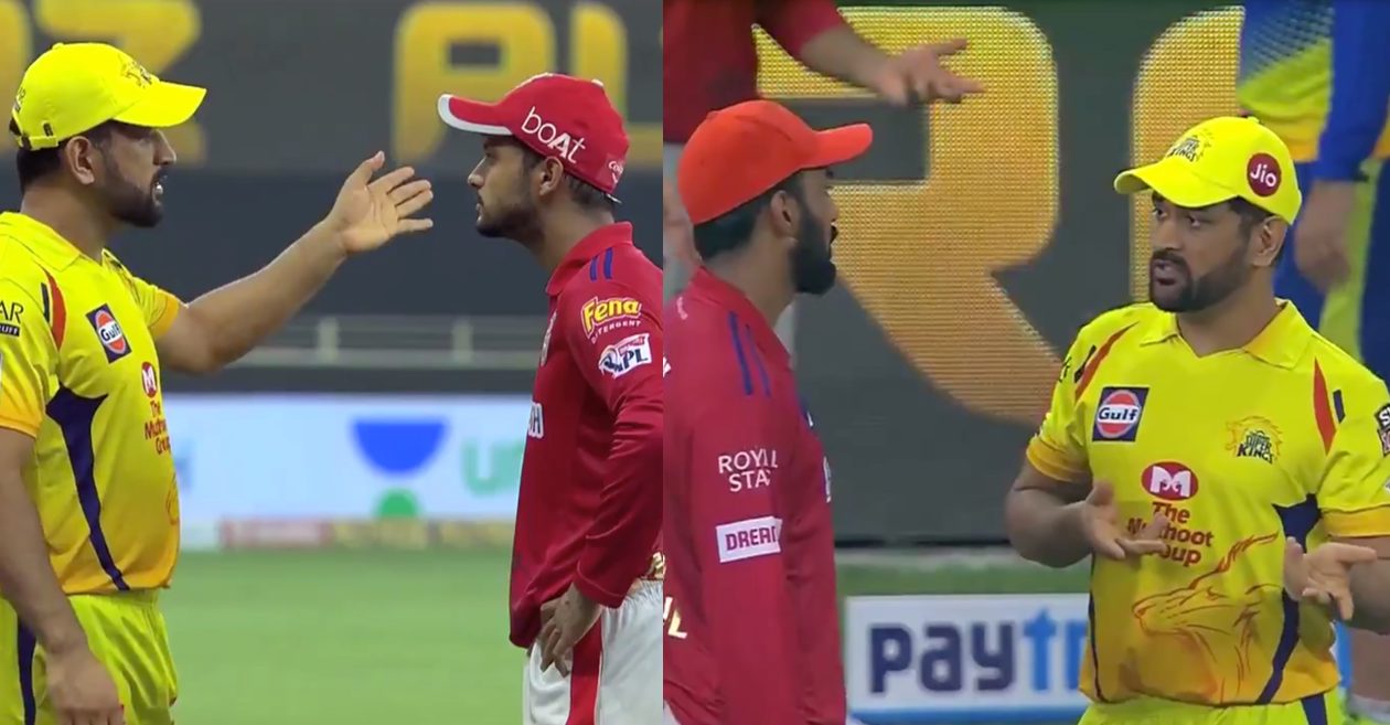 IPL 2020 – WATCH: MS Dhoni gives tips to Mayank Agarwal and KL Rahul after CSK’s 10-wicket win over KXIP