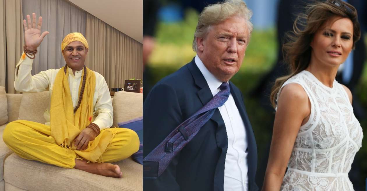 Virender Sehwag humorously wishes Trump speedy recovery from COVID-19