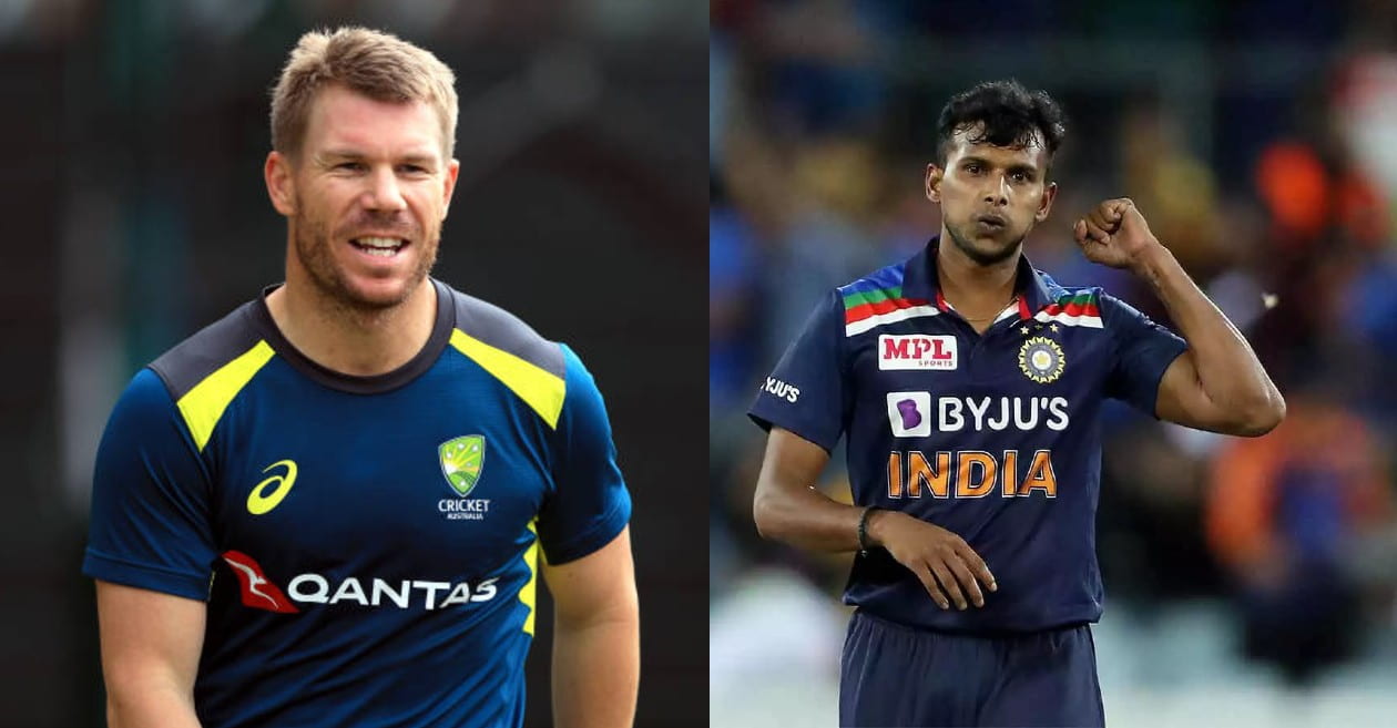 David Warner heap praises on T Natarajan after latter’s impressive show in Australia