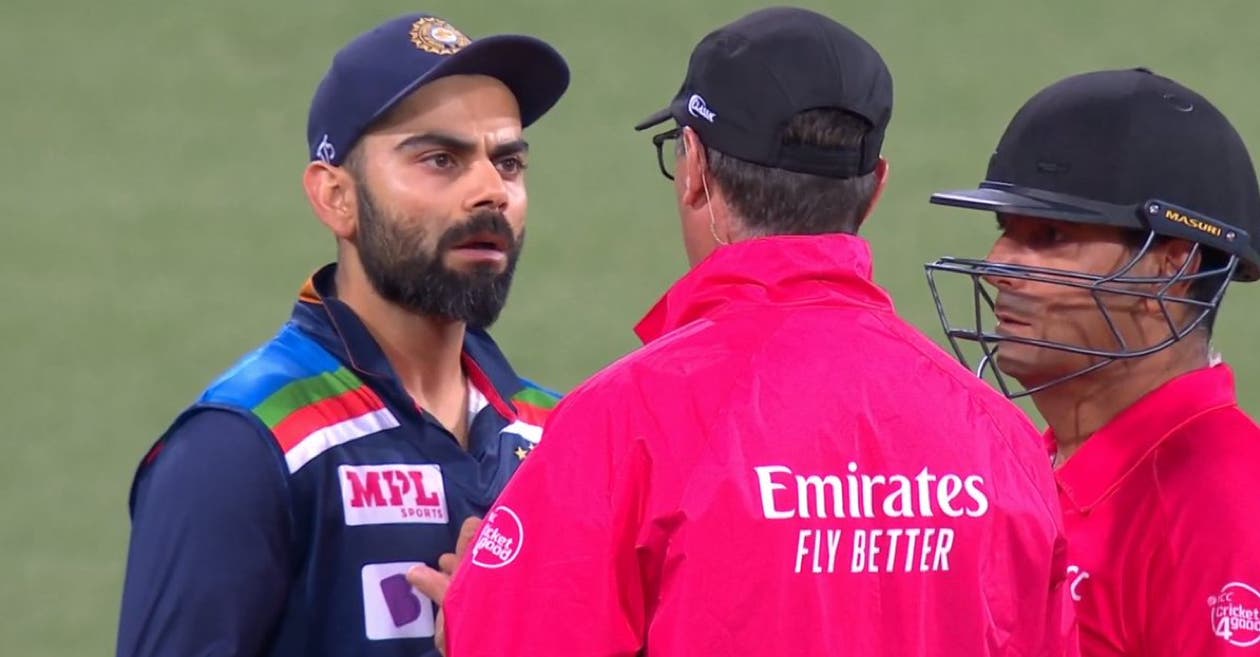 Here’s why Virat Kohli’s DRS appeal was denied by umpire in 3rd T20I against Australia