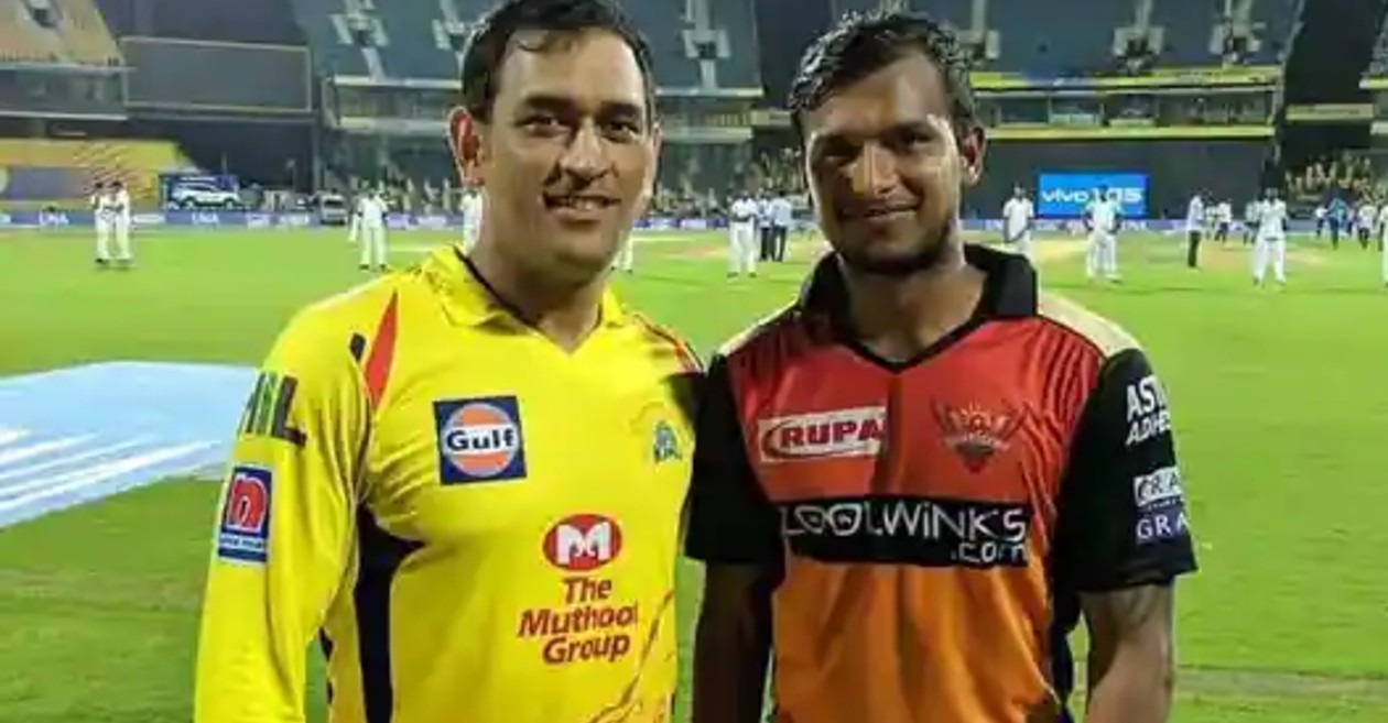 T Natarajan reveals how MS Dhoni’s advice boosted his cricketing career