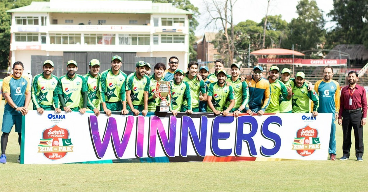 PAK vs ZIM 2021: Pakistan crush Zimbabwe in 3rd T20I and wins the T20I series 2-1