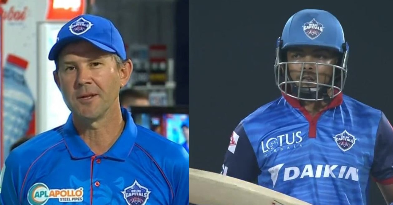 IPL 2021: DC coach Ricky Ponting spill beans on his struggles of coaching Prithvi Shaw