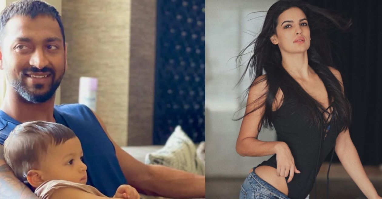 Krunal Pandya’s posts a ‘Special Sunday’ picture with Agastya; Natasha Stankovic reacts