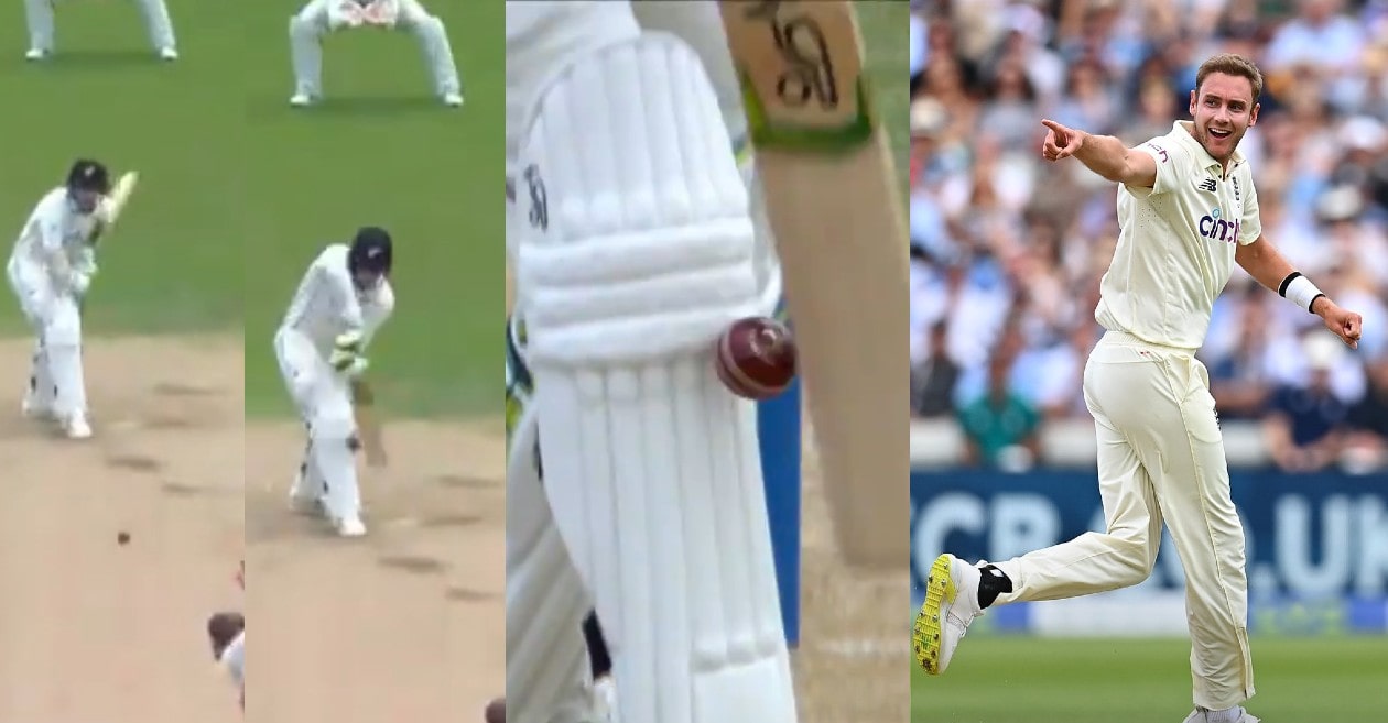 ENG vs NZ: WATCH – Stuart Broad outfoxes Tom Latham with a sensational delivery in Edgbaston Test