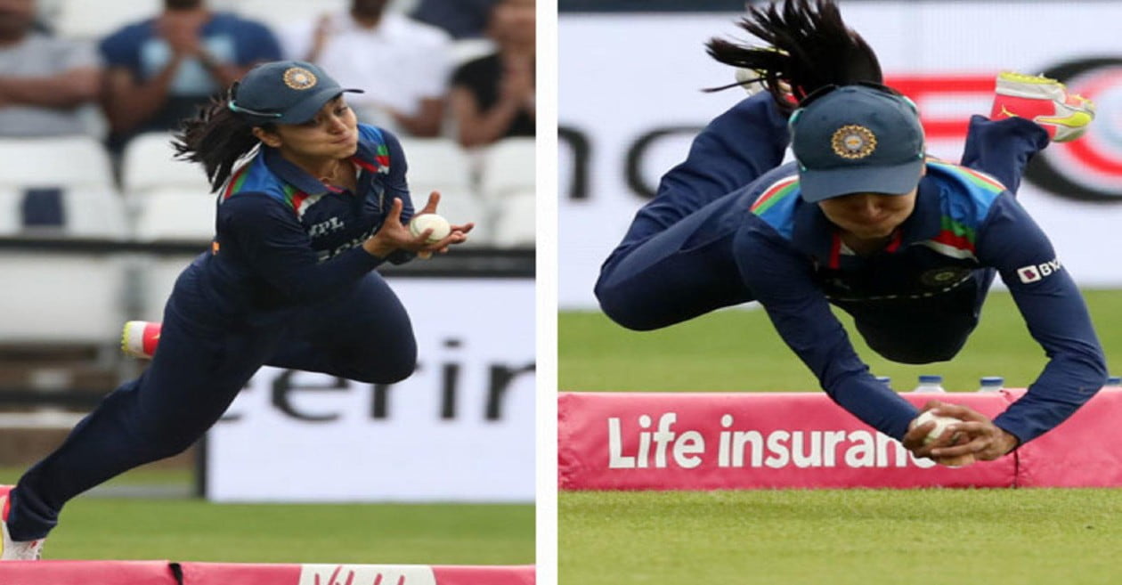 Cricket fraternity in awe of Harleen Deol’s jaw-dropping catch to remove Amy Jones in 1st T20I vs England