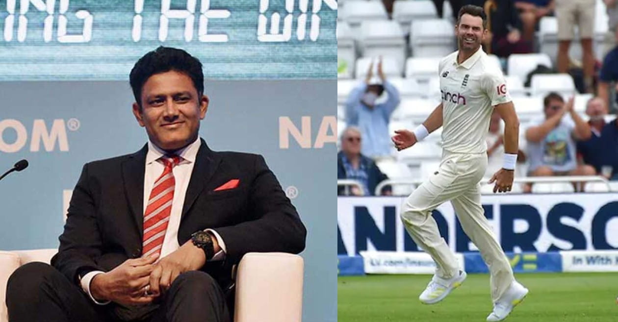 ENG vs IND: Anil Kumble reacts after James Anderson overtakes him to become 3rd highest wicket-taker in Tests