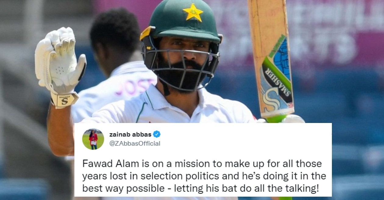 Twitter reactions: Fawad Alam’s brilliant century puts Pakistan ahead of West Indies in 2nd Test