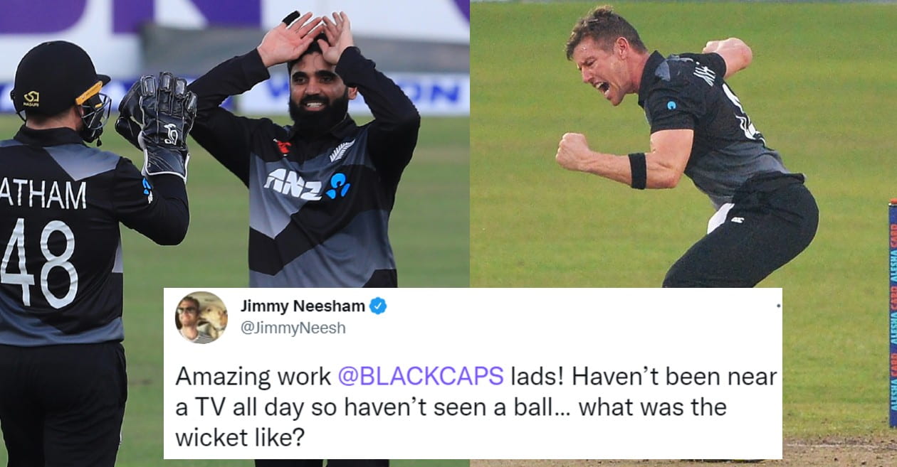 Twitter reactions: Ajaz Patel, Cole McConchie shine as New Zealand beat Bangladesh in 3rd T20I