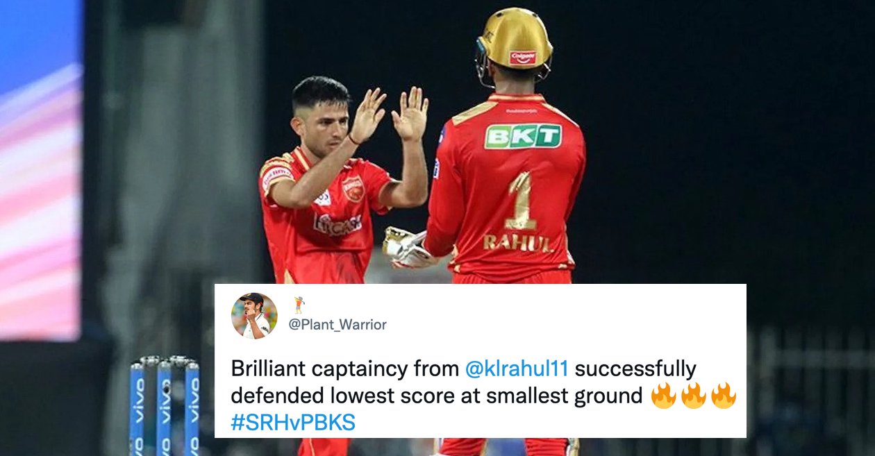 Punjab Kings defends the lowest total in Sharjah to knock Sunrisers Hyderabad out of IPL 2021