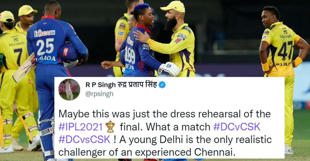 IPL 2021 – Twitter reactions: DC stuns CSK in last-over thriller to go on top of the table