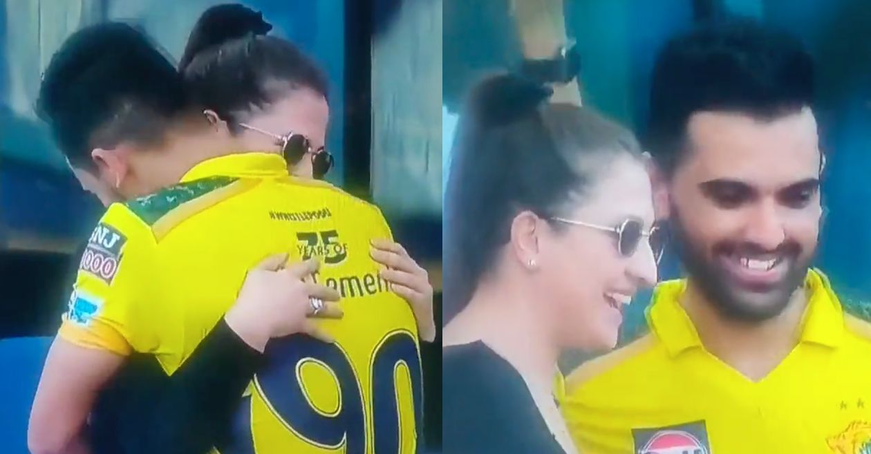 IPL 2021 [WATCH]: Deepak Chahar proposes to his girlfriend Jaya Bhardwaj after CSK vs PBKS clash