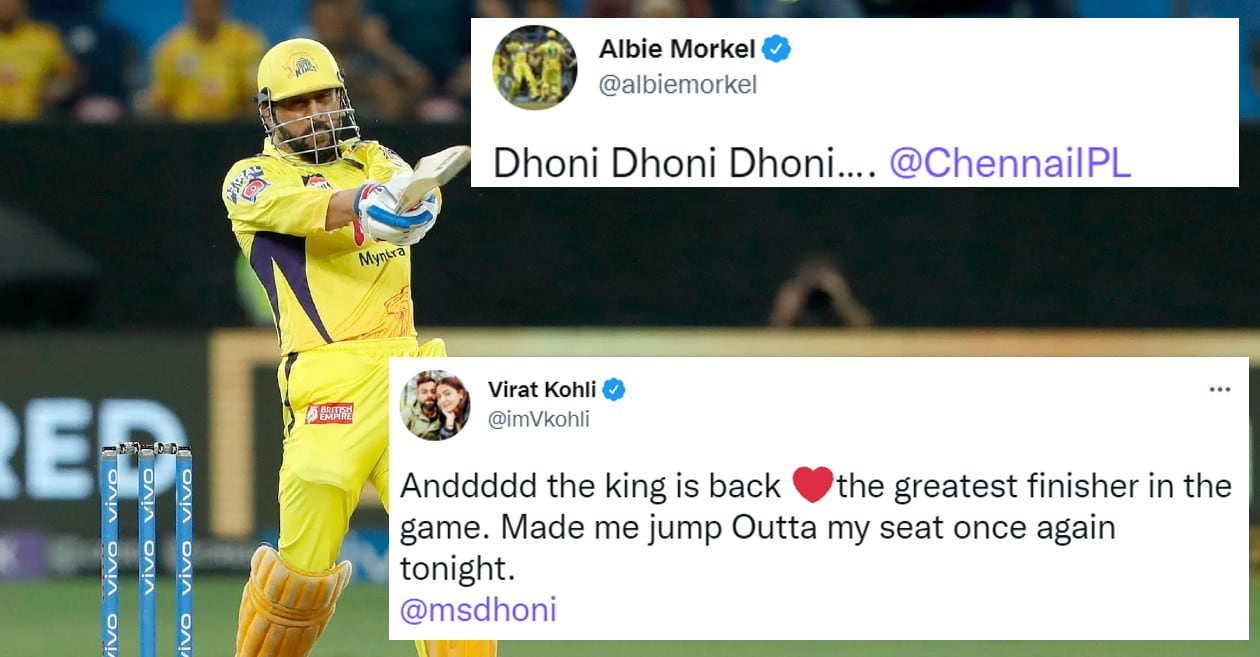 Twitter erupts as MS Dhoni powers CSK to IPL 2021 final with thrilling win over DC