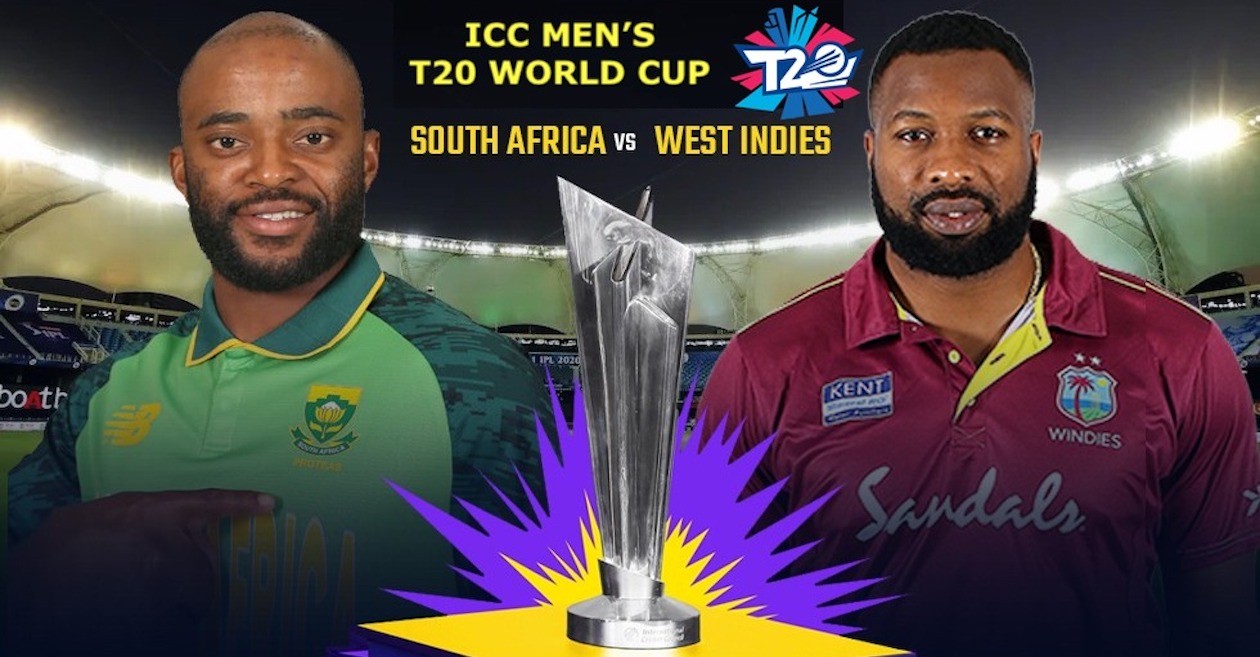 T20 World Cup 2021: South Africa vs West Indies – Pitch Report, Predicted XI and Match Prediction