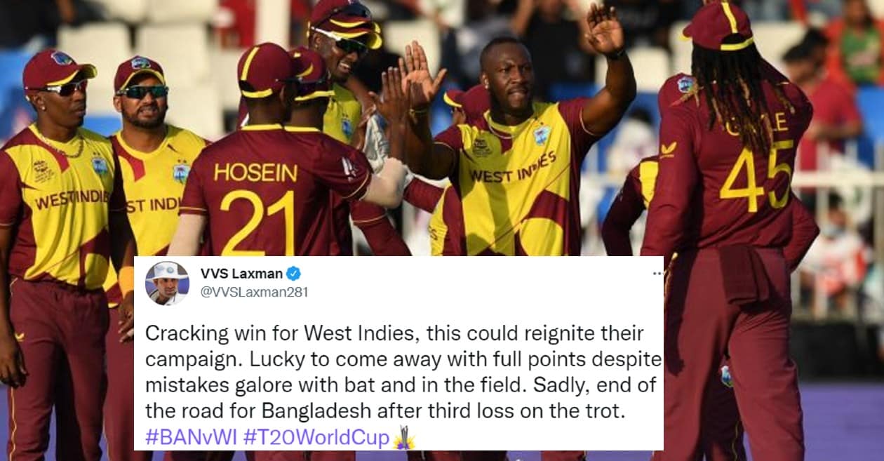 T20 World Cup: Twitter erupts as Andre Russell pulls off a thrilling win for West Indies over Bangladesh