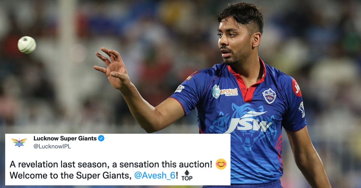 Twitter goes berserk as Avesh Khan becomes the most expensive uncapped buy in IPL history