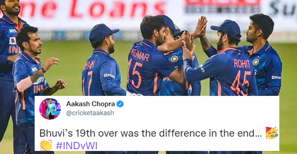 Twitter reactions: Bhuvneshwar Kumar holds nerves to pull a thrilling win for India in 2nd T20I vs West Indies