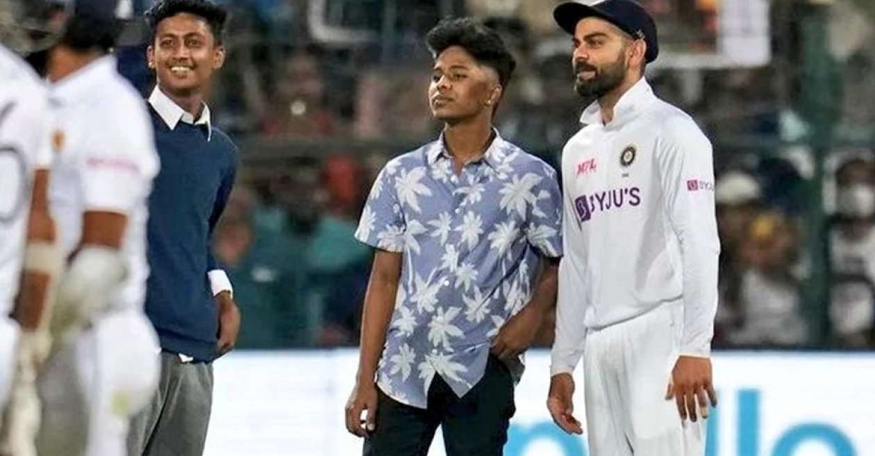 WATCH: Fans breach security to click selfies with Virat Kohli during the Bengaluru Test