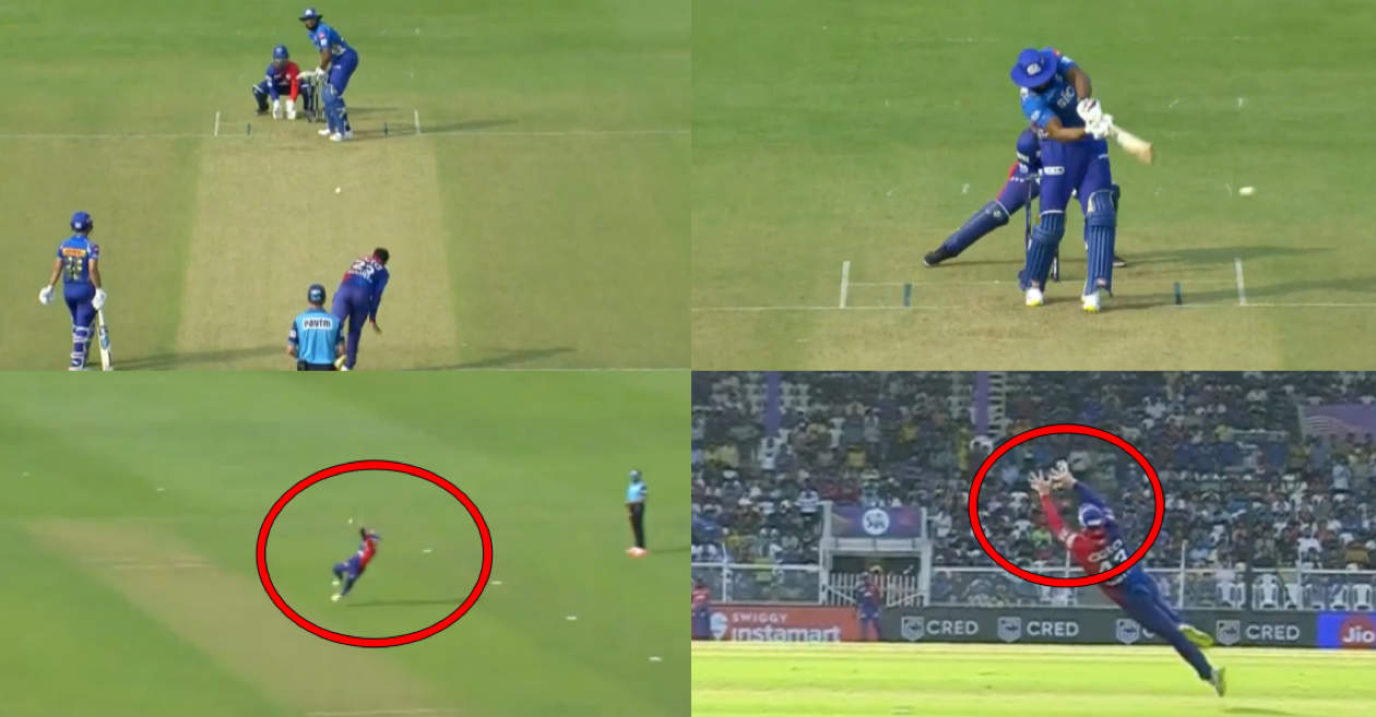 IPL 2022: WATCH – Tim Seifert takes a flying catch to dismiss Kieron Pollard