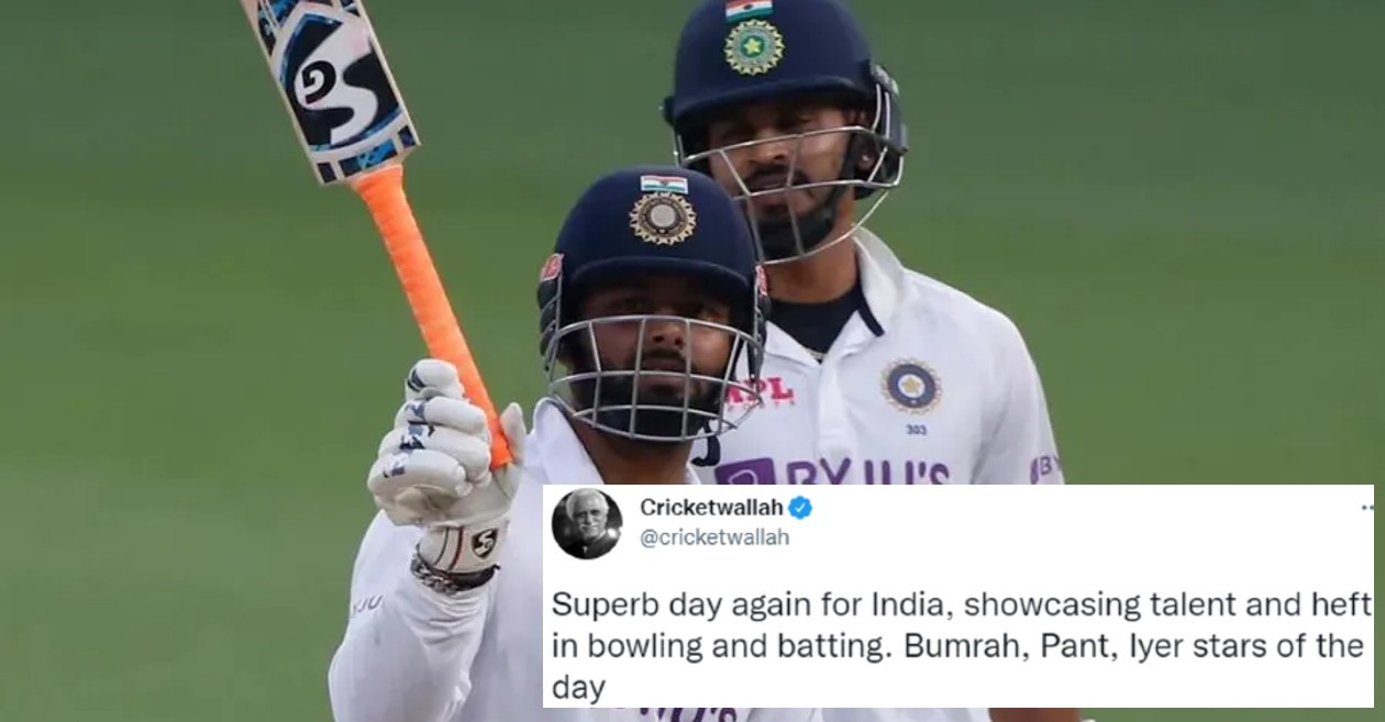 Twitter reactions: Rishabh Pant, Shreyas Iyer put India on driver’s seat in 2nd Test against Sri Lanka