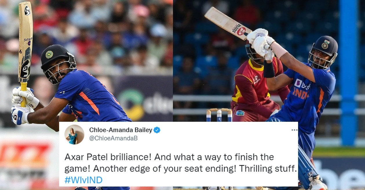 Twitter reactions: Axar Patel shine in India’s series-clinching win over West Indies