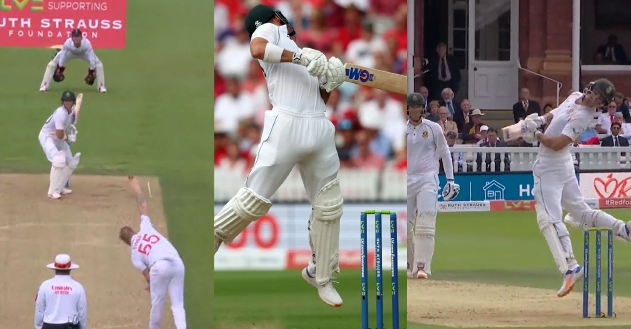 WATCH: Ben Stokes bowls an absolute snorter to dismiss Sarel Erwee in Lord’s Test