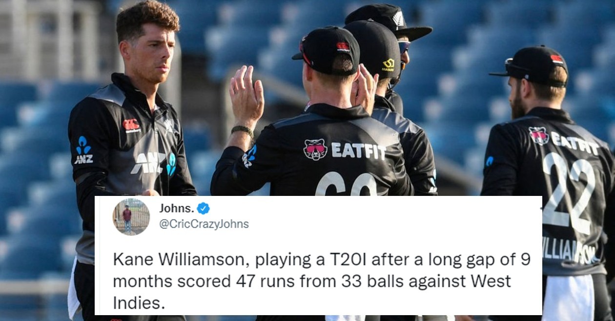 Twitter reactions: Kane Williamson, Mitchell Santner shine in New Zealand’s thrilling win over West Indies