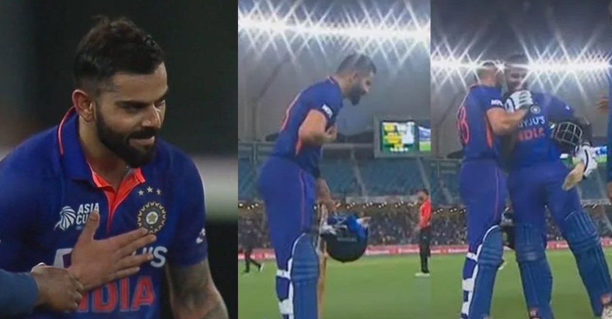 Asia Cup 2022: WATCH – Virat Kohli bows to Suryakumar Yadav after latter’s explosive knock against Hong Kong