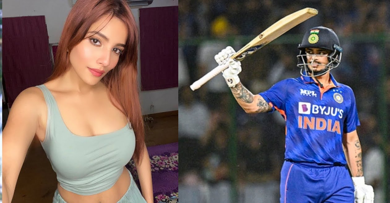 Ishan Kishan’s girlfriend reacts after the Indian batter smashes a whirlwind 93 against South Africa