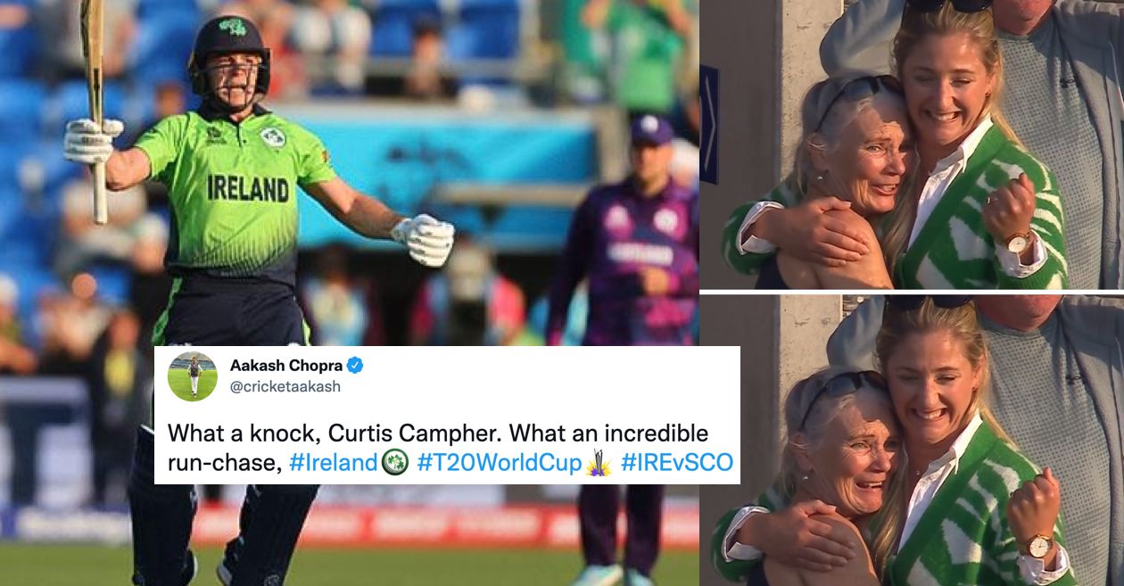 Twitter reactions: Curtis Campher blitz power Ireland to a much-needed win at the 2022 T20 World Cup