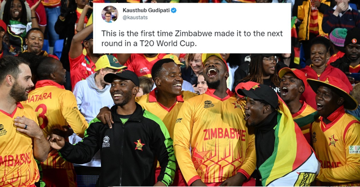 Twitter reactions: Craig Ervine, Tendai Chatara help Zimbabwe beat Scotland and reach T20 World Cup Super 12s