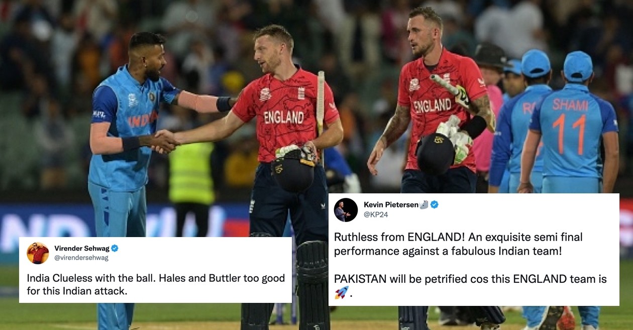 T20 World Cup 2022: World reacts to dominant England victory in semi-final